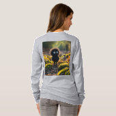 Lange basishoes T-shirt (Achterkant volledig)