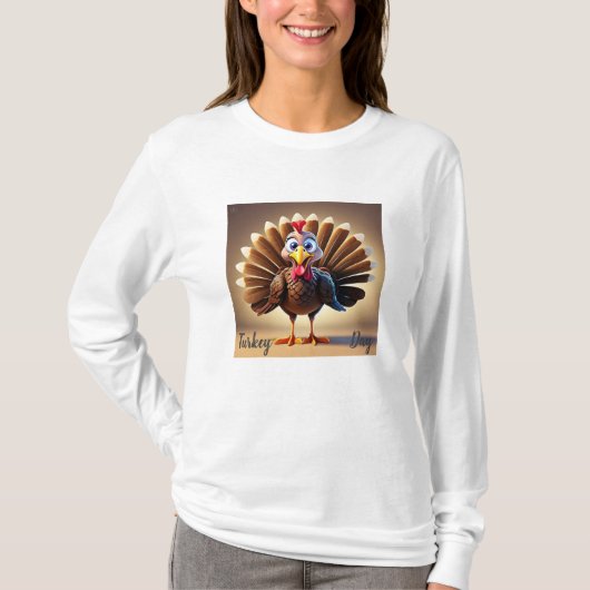 Lange basishoes T-shirt (Voorkant)