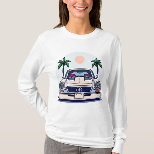 Lange basishoes T-shirt (Voorkant)