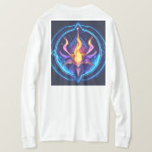 Lange basishoes T-shirt (Design achterkant)