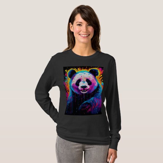 Lange basishoes T-shirt (Voorkant volledig)