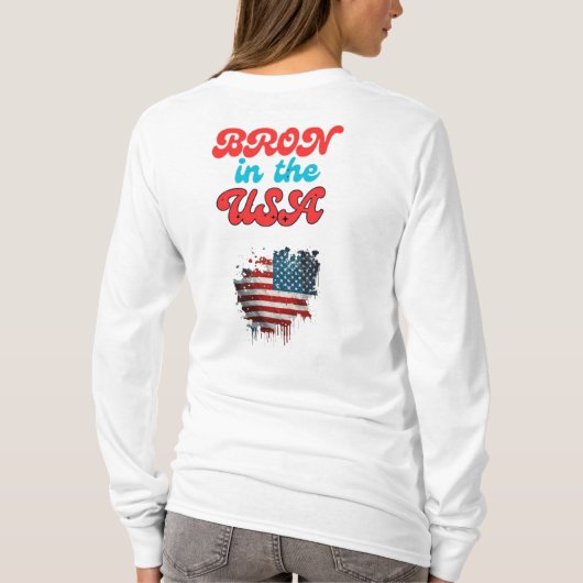 Lange basishoes T-shirt (Achterkant)