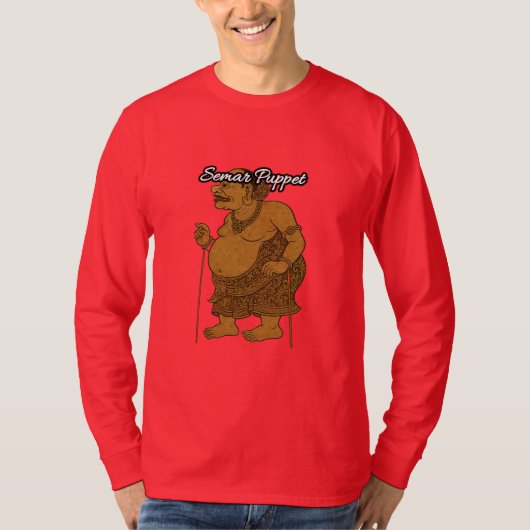 Lange basishoes T-shirt (Voorkant)