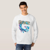 Lange basishoes T-shirt (Voorkant volledig)
