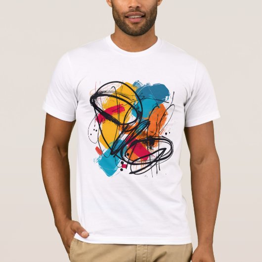 Lange basishoes T-shirt (Voorkant)
