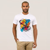 Lange basishoes T-shirt (Voorkant volledig)