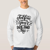 Lange basishoes T-shirt (Voorkant)