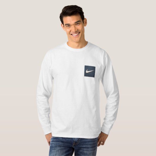 Lange basishoes T-shirt (Voorkant volledig)