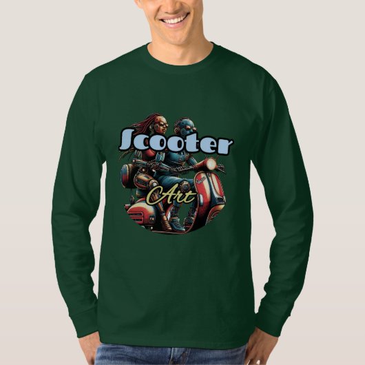 Lange basishoes T-shirt (Voorkant)
