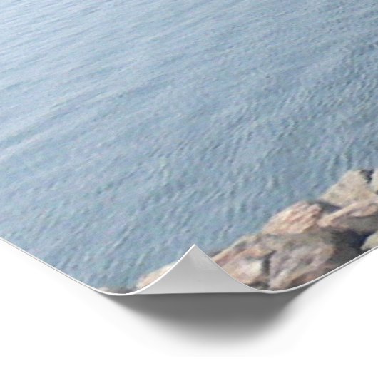 Lange Beach Poster (Hoek)