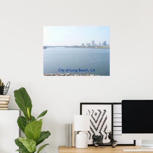 Lange Beach Poster (Thuiskantoor)