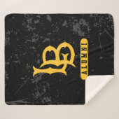 Lange beach state Alumni Distress Sherpa Deken (Voorkant (horizontaal))