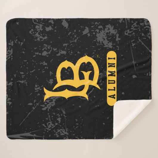 Lange beach state Alumni Distress Sherpa Deken (Voorkant (horizontaal))