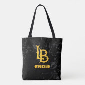 Lange beach state Alumni Distress Tote Bag (Achterkant)