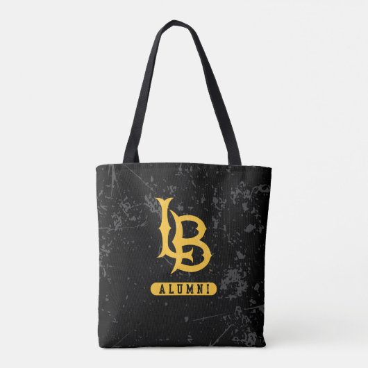 Lange beach state Alumni Distress Tote Bag (Achterkant)