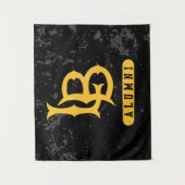 Lange beach state Alumni Distress Wandkleed (Voorkant)