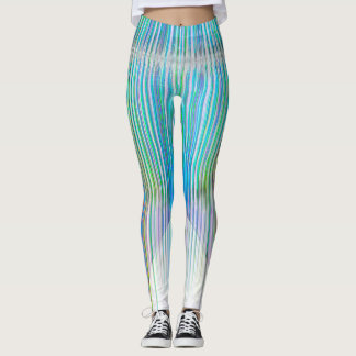 Lange benen abstracte kunst leggings