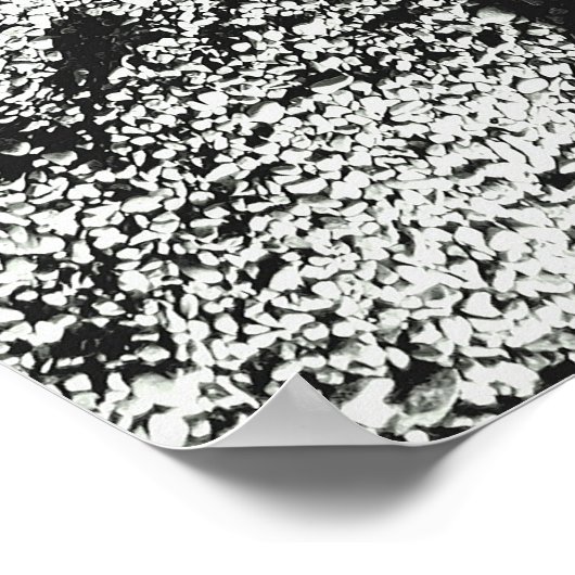 Lange benen silhouet poster (Hoek)