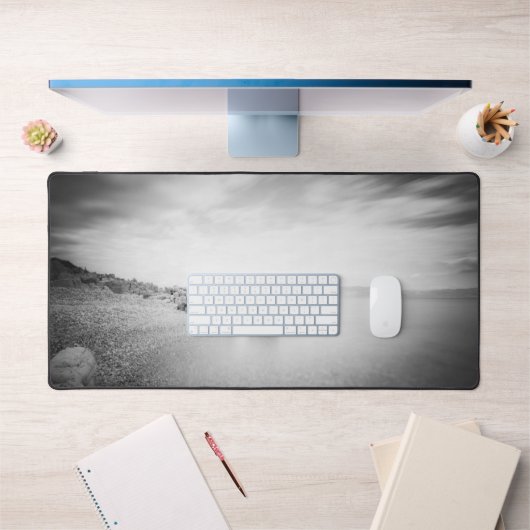 Lange blootstelling aan een strand in Rabac, Kroat Bureaumat (Kantoor 1)