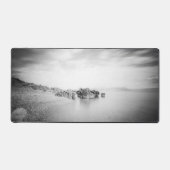 Lange blootstelling aan een strand in Rabac, Kroat Bureaumat (Voorkant)