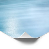 Lange blootstellingsgolven foto afdruk (Hoek)