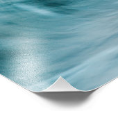 Lange blootstellingsgolven foto afdruk (Hoek)