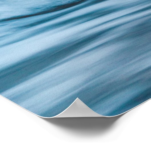 Lange blootstellingsgolven poster (Hoek)