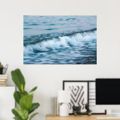 Lange blootstellingsgolven poster (Thuiskantoor)
