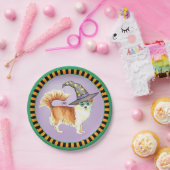 Lange Bord van Cat Chihuahua Witch Paper (Feest)