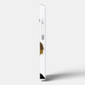 Lange bruine geverfde bruine scholierenkarikatuur  Case-Mate iPhone case (Achterkant / Links)