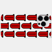 Lange 👅 Case-Mate iPhone case (Achterkant (horizontaal))