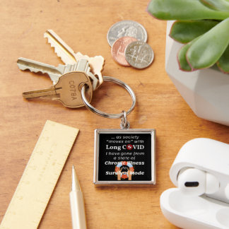 Lange COVID - Chronische ziekte naar overlevingsmo Sleutelhanger