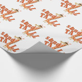 Lange de Tribune van de giraf Cadeaupapier (Hoek)