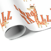 Lange de Tribune van de giraf Cadeaupapier (Rol Hoek)