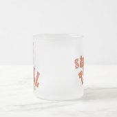 Lange de Tribune van de giraf Matglas Koffiemok (Center)