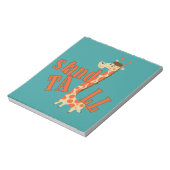 Lange de Tribune van de giraf Notitieblok (Linkerzijde)