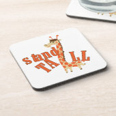 Lange de Tribune van de giraf Onderzetter (Linkerzijde)