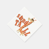 Lange de Tribune van de giraf Servet (Hoek)