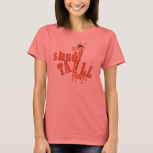 Lange de Tribune van de giraf T-shirt