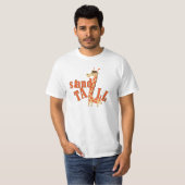 Lange de Tribune van de giraf T-shirt (Voorkant volledig)