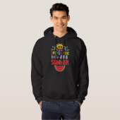 Lange derde graad Hallo zomerleraar Kind Hoodie (Voorkant volledig)