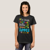 Lange derde graad Hallo zomerleraar Kind T-shirt (Voorkant volledig)