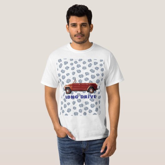 Lange drive t-shirt (Voorkant volledig)