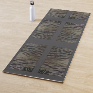 Lange-ear Uil Veren Patroon Yoga Mat