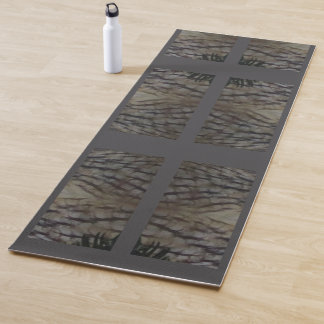 Lange-ear Uil Veren Patroon Yoga Mat
