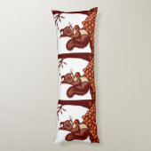 🐿️ Lange Eekhoorn Kussen voor Herfst (Achterkant (Verticaal))