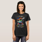 Lange elementaire hier kom ik Pop uit de middelbar T-shirt (Voorkant volledig)