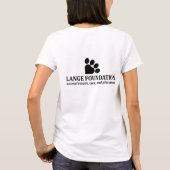 Lange Foundation Dames T-shirt - Licht (Achterkant)