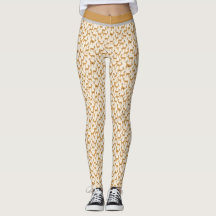 "LANGE GAZELLE PRINT" – ACTIVEWEAR LEGGINGS