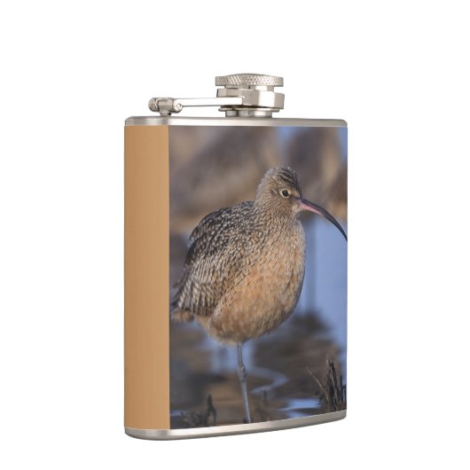 Lange gevulde krullen heupfles (Rechts)